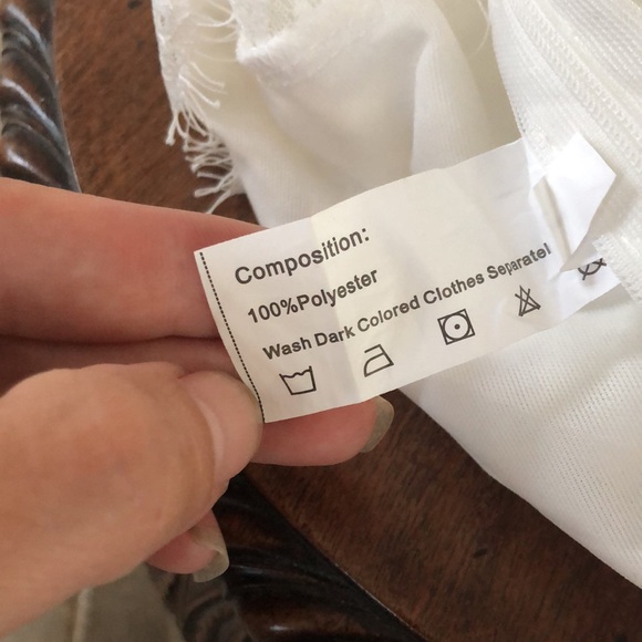 Gifted w purchase NWT White Lace Cami - Picture 5 of 5